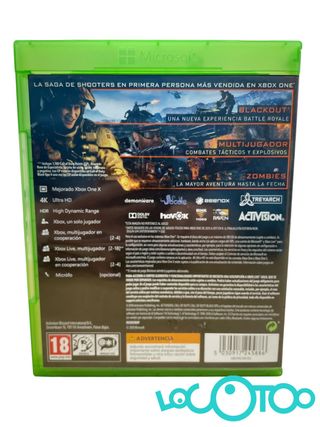  CALL OF DUTY: BLACK OPS 4 XBOX ONE