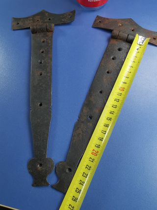 Juego 2 Bisagras Catalanas Siglo XVIII