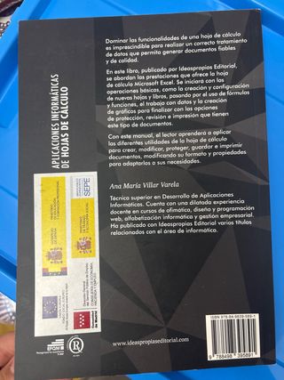 Aplicaciones informáticas de hojas de cálculo: ...