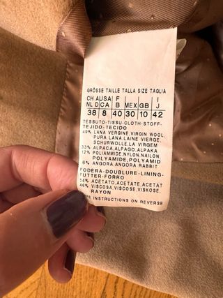 Cappotto Max Mara cammello