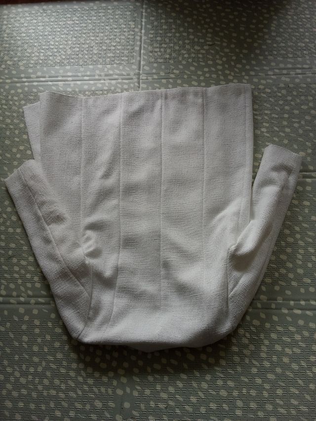 Chaqueta estilo americana Freequent Blanca Talla M