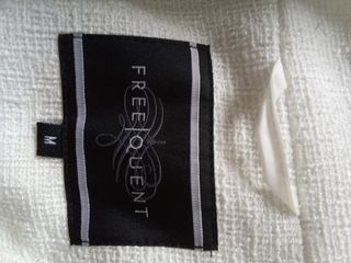 Chaqueta estilo americana Freequent Blanca Talla M