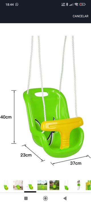 Columpio de jardín infantil