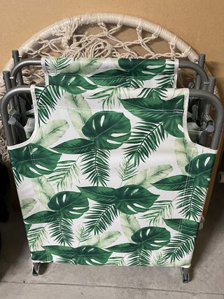 Lettini con fantasia tropicale