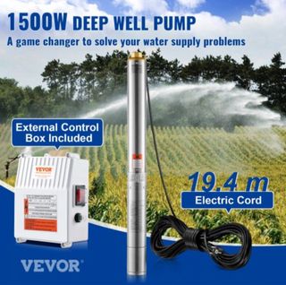 OPORTUNIDAD Bomba Sumergible VEVOR 1500W 230V