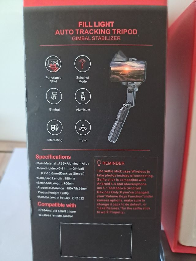 Trípode Giratorio Q18 para Escritorio