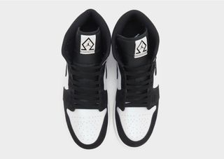 Jordan AJ1 Mid Exclusivas Negro Blanco