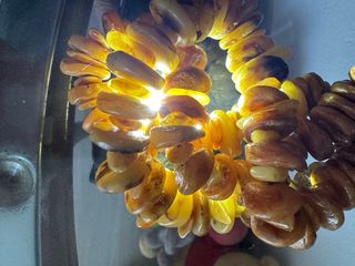Collar Ámbar Báltico Amarillo 122g