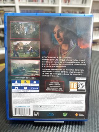 PS4 Uncharted: El Legado Perdido