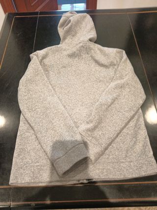Chaqueta Nike gris con cremaller Niño T.147-158