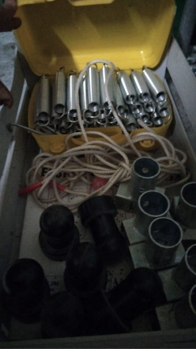 Cama elástica trampolín hexagonal 240 Domyos 