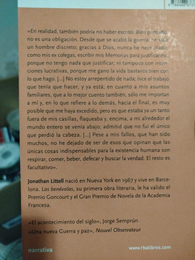 Las benevolas (Spanish Edition)