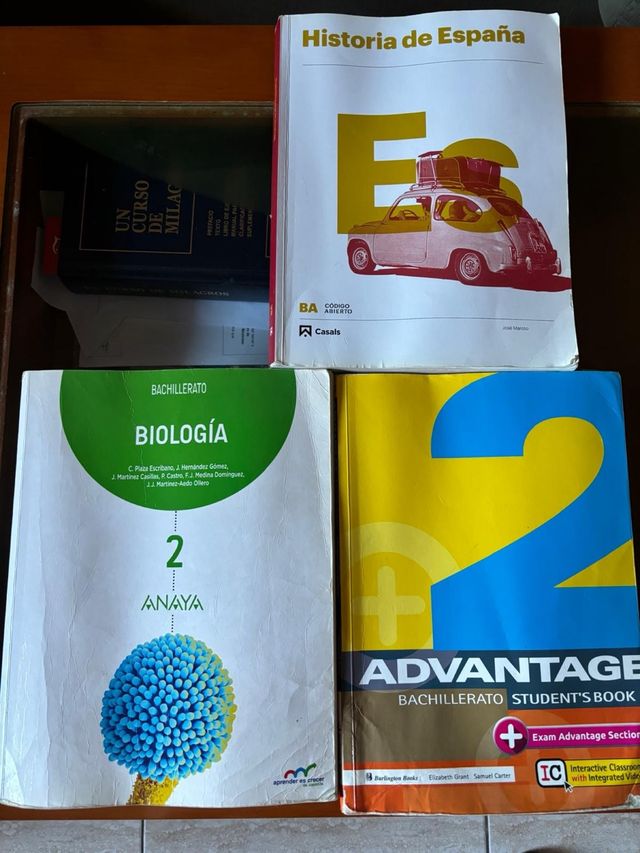 Libros 2 bachillerato 