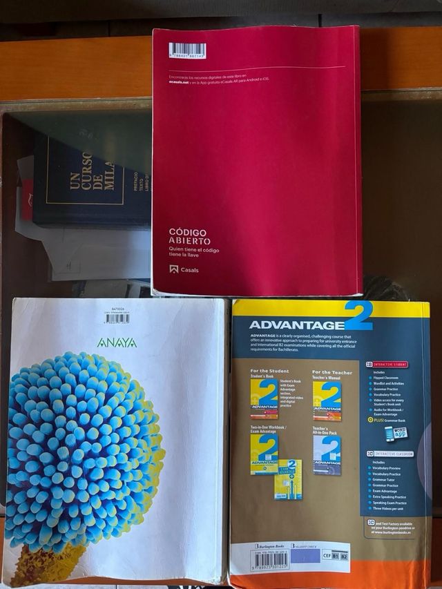 Libros 2 bachillerato 