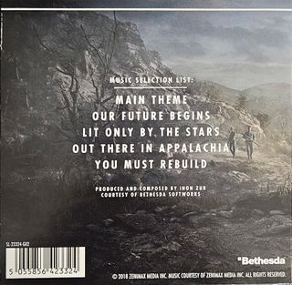 CD Fallout 76: Featured Music Selections