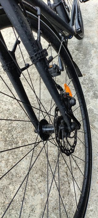 Bicicleta Triban RC 500 Negra