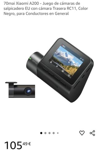 Dashcam 70mai A200 + cámara trasera RC11