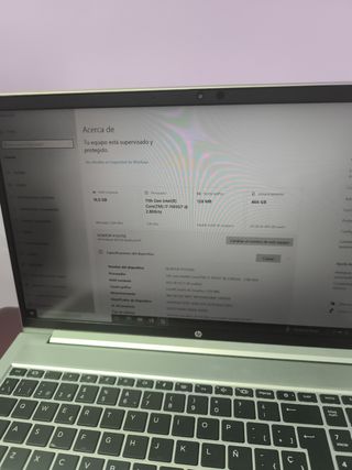 Portátil HP ProBook 450 G8 i7 16GB SSD