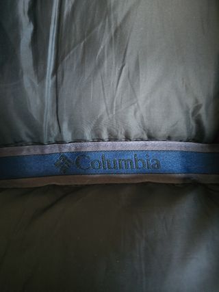 Abrigo de Plumas Columbia Gris Hombre