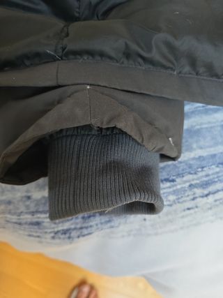 Abrigo de Plumas Columbia Gris Hombre