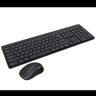 Teclado y Ratón Inalámbricos Negro