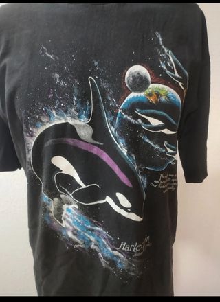 Camiseta Harlequin Orcas Espacio