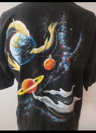 Camiseta Harlequin Orcas Espacio