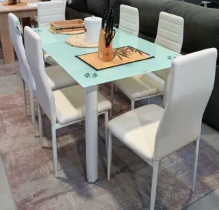 Mesa comedor y 6 sillas