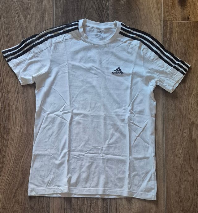 T-shirt Adidas bianca taglia S