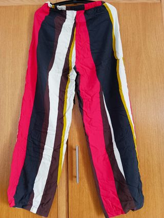 Pantalón ancho Parfois multicolor