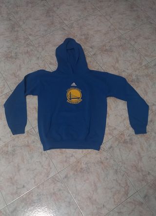 Felpa Adidas Golden State Warriors Blu