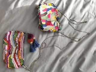Bolsos de fiesta bordados
Marca Parfois
30€ unidad