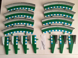 Lote Pianos y Muros Scalextric