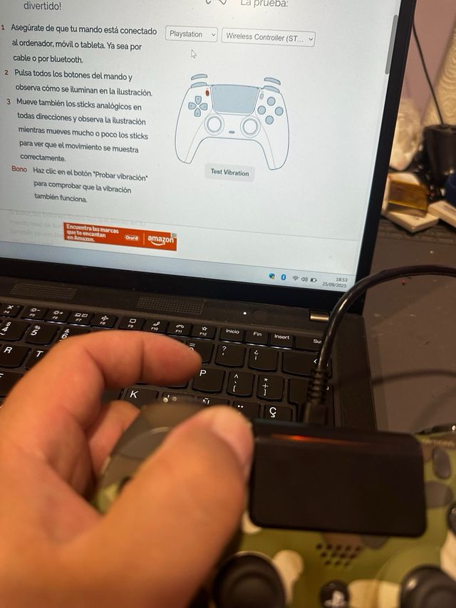 Mando PS4 Camuflaje Original