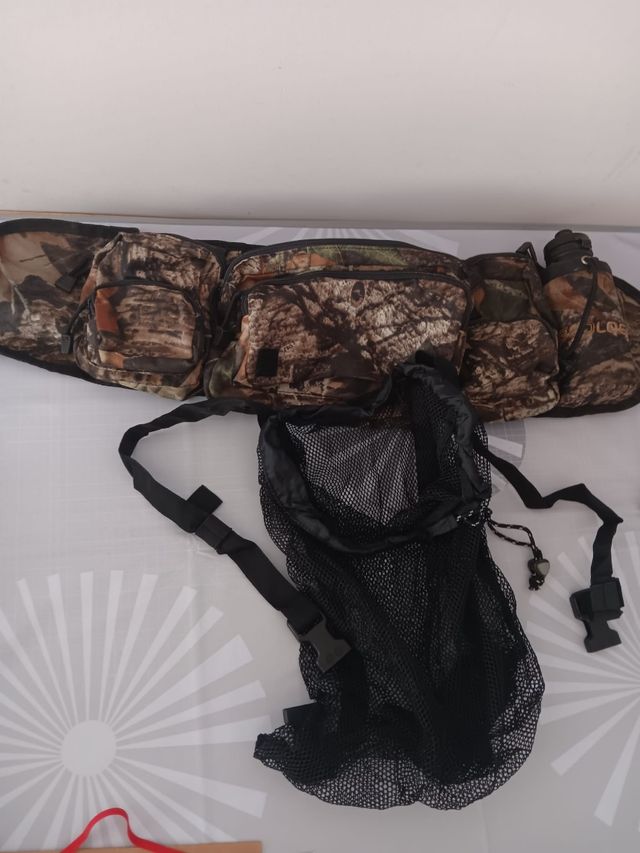 Riñonera de pesca/caza camuflaje