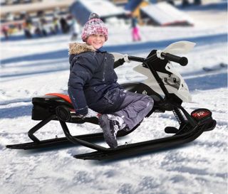 Trineo infantil 3 patines, sistema de frenos