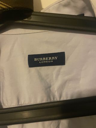 Camisa Burberry Azul Claro Talla XL