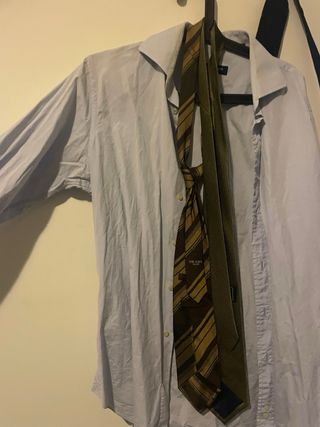 Camisa Burberry Azul Claro Talla XL