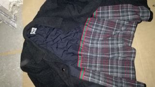 Abrigo de hombre negro