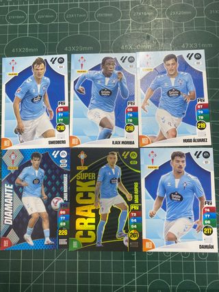 6 Cartas Adrenalyn 24-25