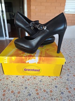 Zapatos de tacón Graceland negros
