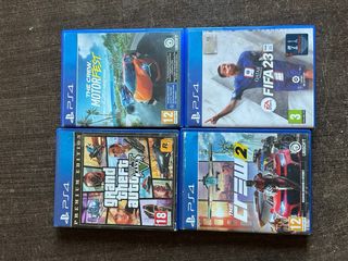 PS4 Pro + 1 Mando + 4 Juegos