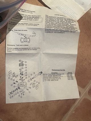 Pedales ONZA Titanio MTB/BTT