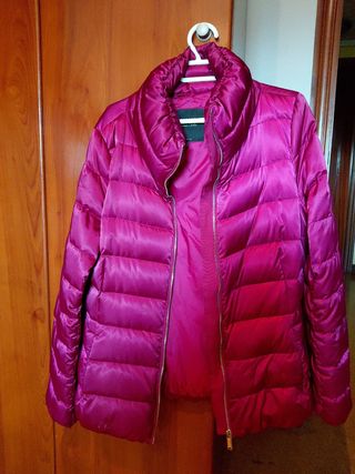 Plumifero Massimo Dutti Rosa Talla M.