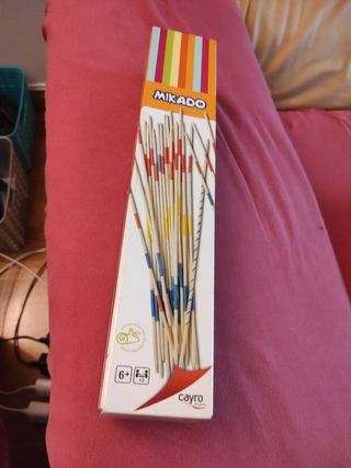 Juego Mikado de madera