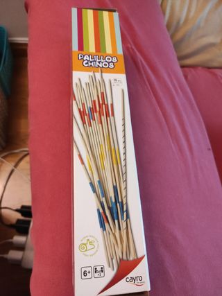 Juego Mikado de madera