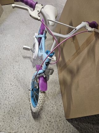 Bicicleta infantil Frozen 14 pulgadas