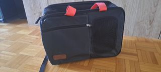 Mochila transportín para gato