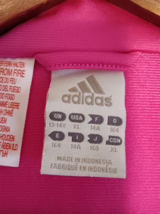 Chaqueta Adidas Rosa Talla S