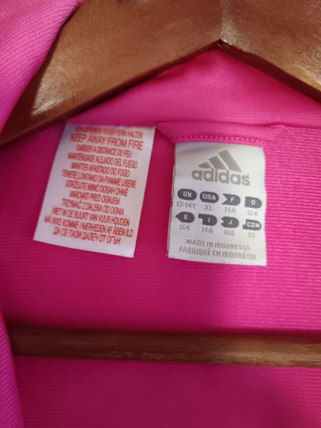 Chaqueta Adidas Rosa Talla S